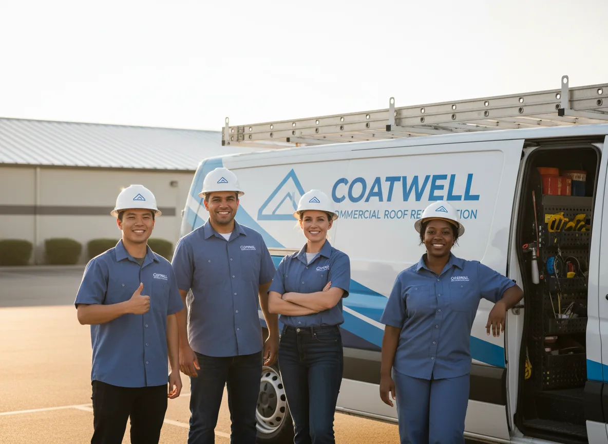 Commercial roof coating company in Lyndon, IL